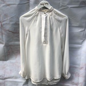 Testament (Anthropologie) Soft White Blouse